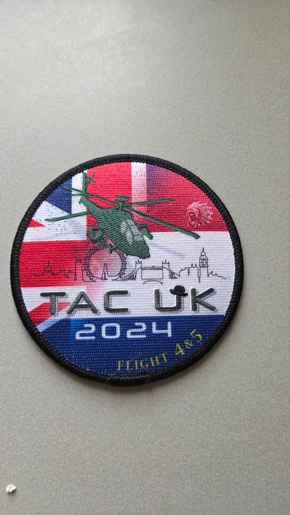Tac Uk patch van 301 squadron luchtmacht, Ophalen of Verzenden, Zo goed als nieuw, Reclamebord