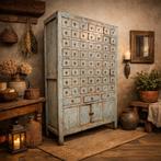 Landelijke Kapstok & Grutterskast - Ibiza Boho India Teak, Huis en Inrichting, Kasten | Buffetkasten, Onbekend, India, Gebruikt