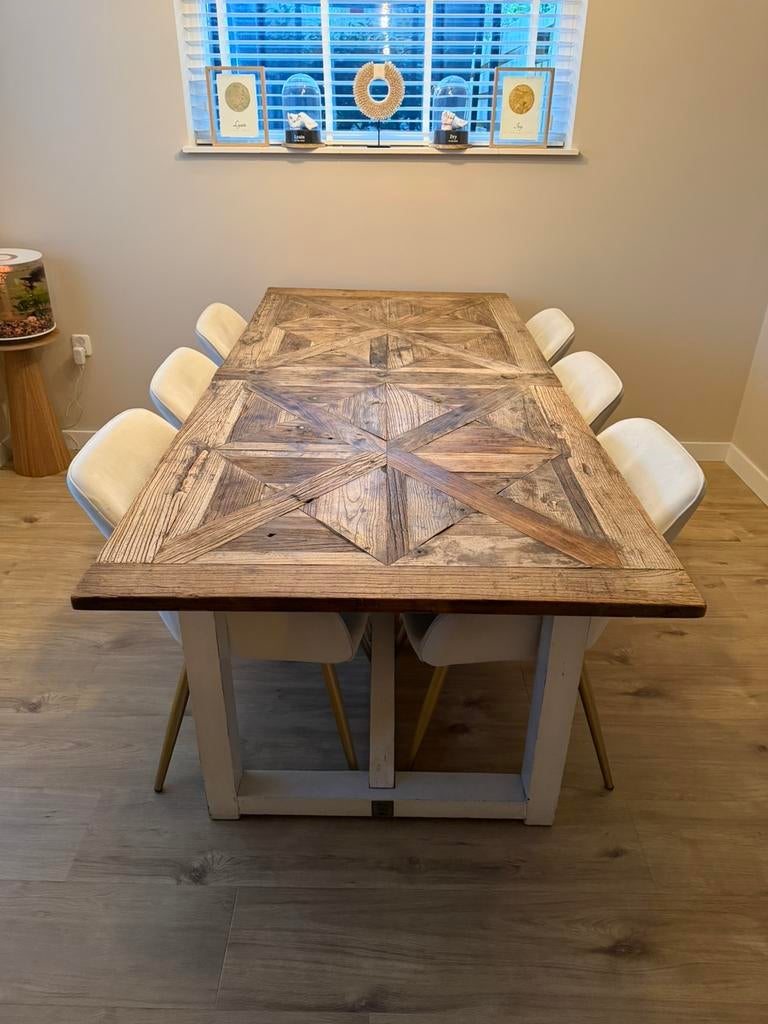 Rivièra Maison Eettafel Chateau Chassigny, Gebruikt, 200 cm of meer, Vijf personen of meer, Rechthoekig