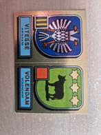 Panini Voetbal 82 Emblemen Vitesse Volendam, Ophalen of Verzenden, Zo goed als nieuw, Vitesse, Poster, Plaatje of Sticker