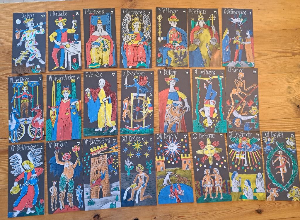 Tarot Heiri Steiner 1968 eerste druk collectors item, Boeken, Tarot of Kaarten leggen, Overige typen, Ophalen of Verzenden, Zo goed als nieuw