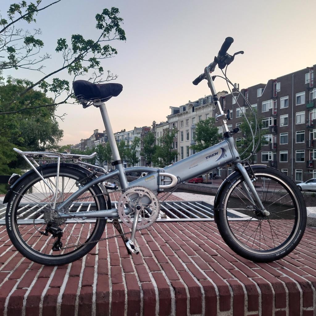 Trek 400 Navigator vouwfiets folding bike, 20 inch of meer, Velgrem, Versnellingen, Zo goed als nieuw