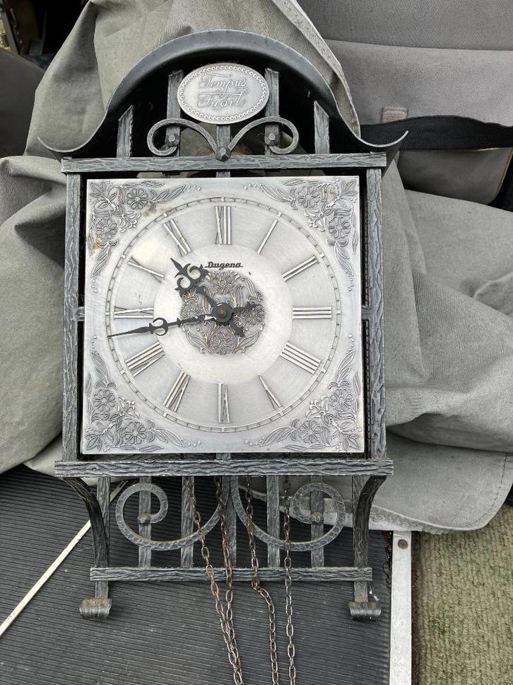 Dugena wandklok, Antiek en Kunst, Antiek | Klokken, Ophalen of Verzenden