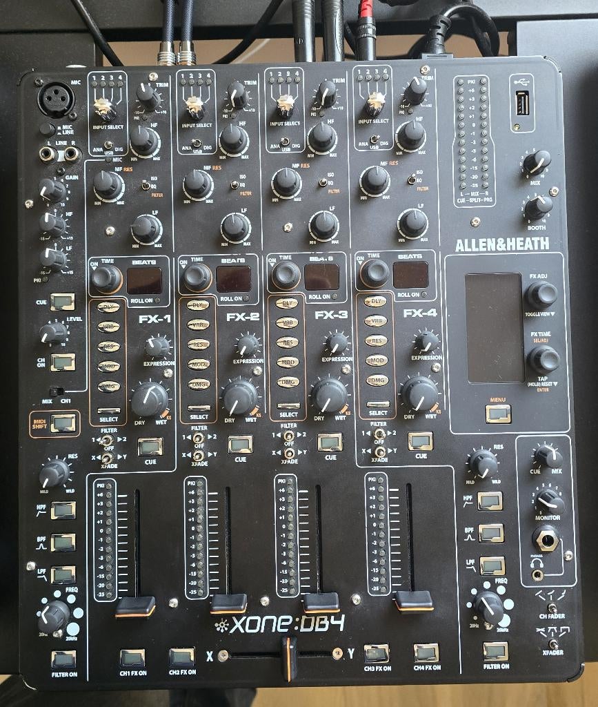 Allen & Heath XONE:DB4 - ZGAN, Ophalen, Zo goed als nieuw, Minder dan 5 kanalen, Microfooningang