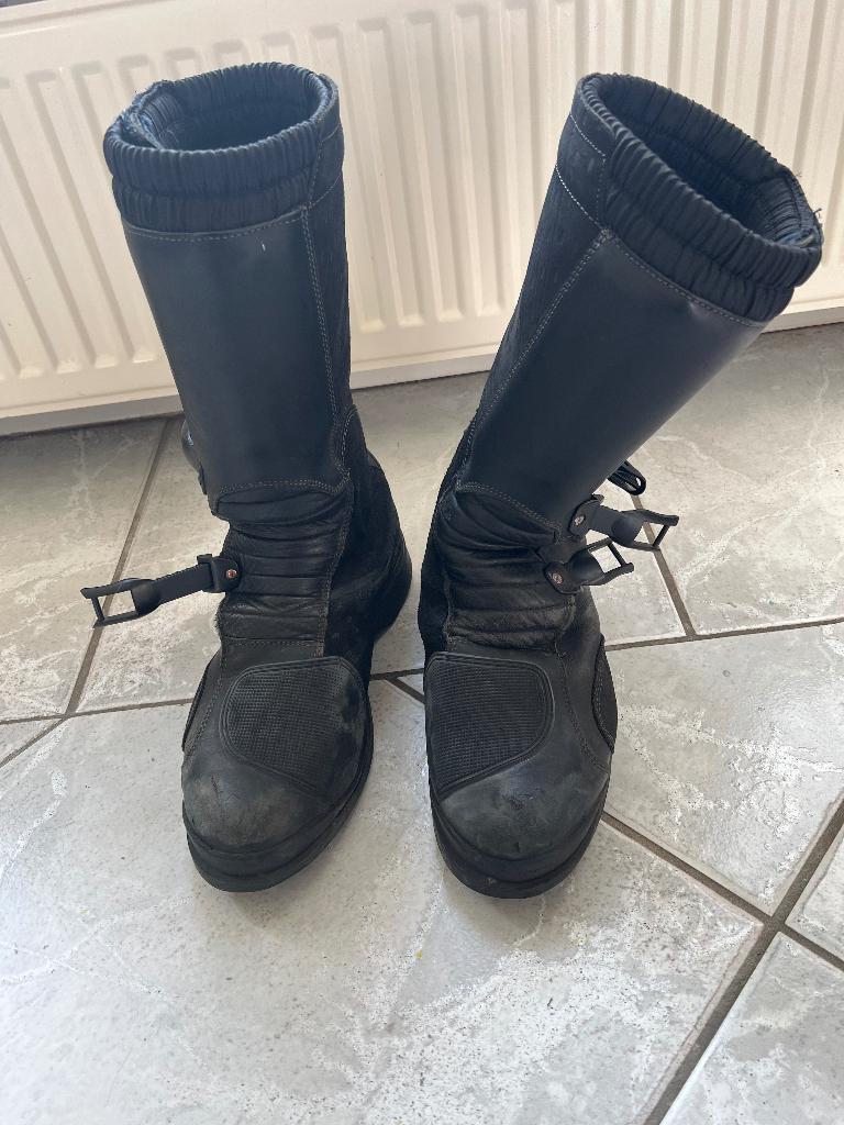 Gedragen paar TCX motorlaarzen maat 43, TCX, Laarzen, Tweedehands, Heren