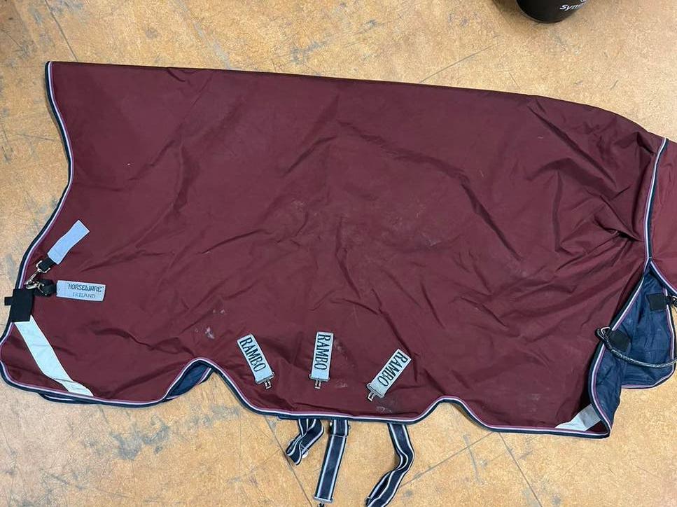 Horseware Rambo Wug turnout 6’6, Verzenden, Gebruikt, Deken