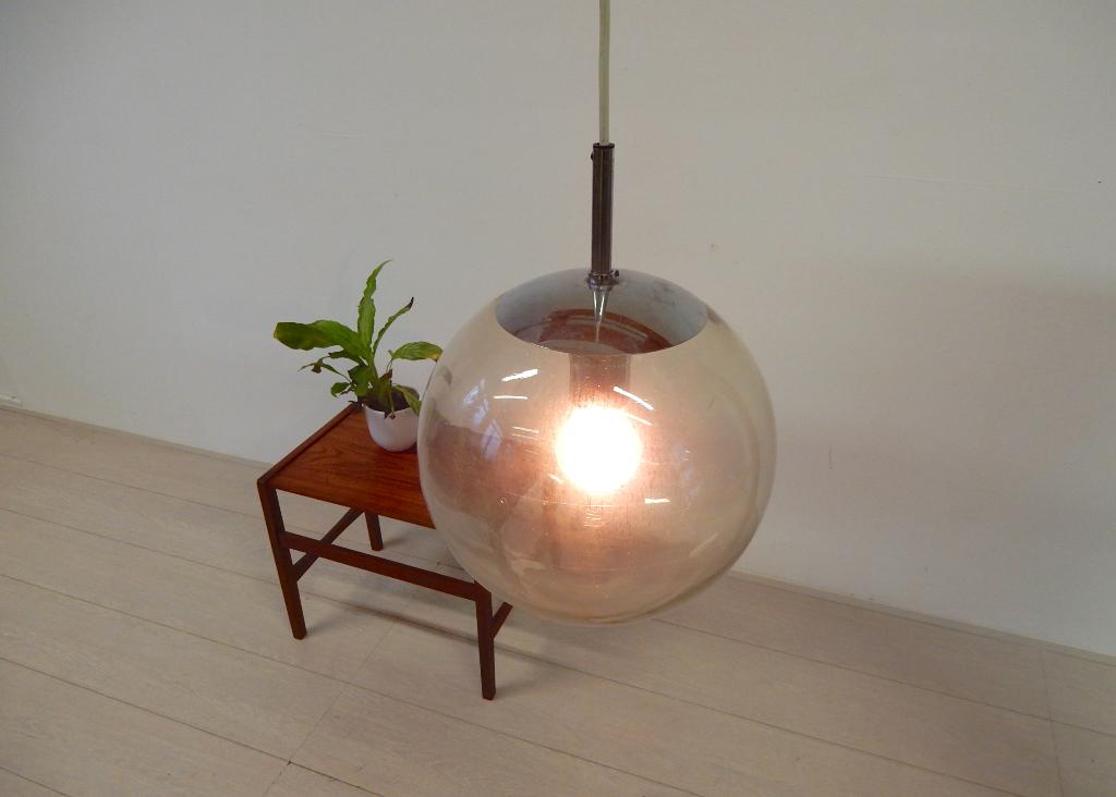 Vintage Raak Lamp Hanglamp Plafondlamp Jaren 60, Huis en Inrichting, Lampen | Hanglampen, Gebruikt, ., Vintage, Ophalen of Verzenden