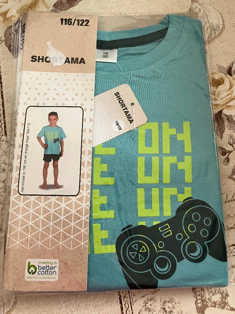 Nieuwe pyjama ' Game on ' Maat 116 /122, Kinderen en Baby's, Kinderkleding | Maat 116, Ophalen of Verzenden, Nieuw, Jongen, Nacht- of Onderkleding