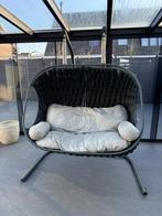 Tuinschommel, Tuin en Terras, Ophalen, Zo goed als nieuw, Metaal, Schommelbank