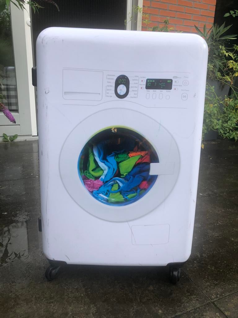 Suitsuit koffer, trolley, groot L, limited edition, Wieltjes, Gebruikt, Hard kunststof, Ophalen of Verzenden