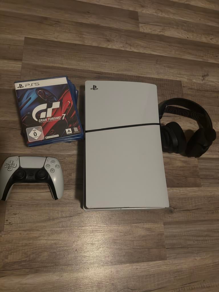 Ps5 disc edition, Spelcomputers en Games, Ophalen of Verzenden, Zo goed als nieuw, Met 1 controller