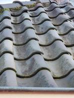 Keramische VH dakpan blauw gesmoord ongeveer 30m2, Ophalen, Gebruikt, Steen of Klei, Blauw