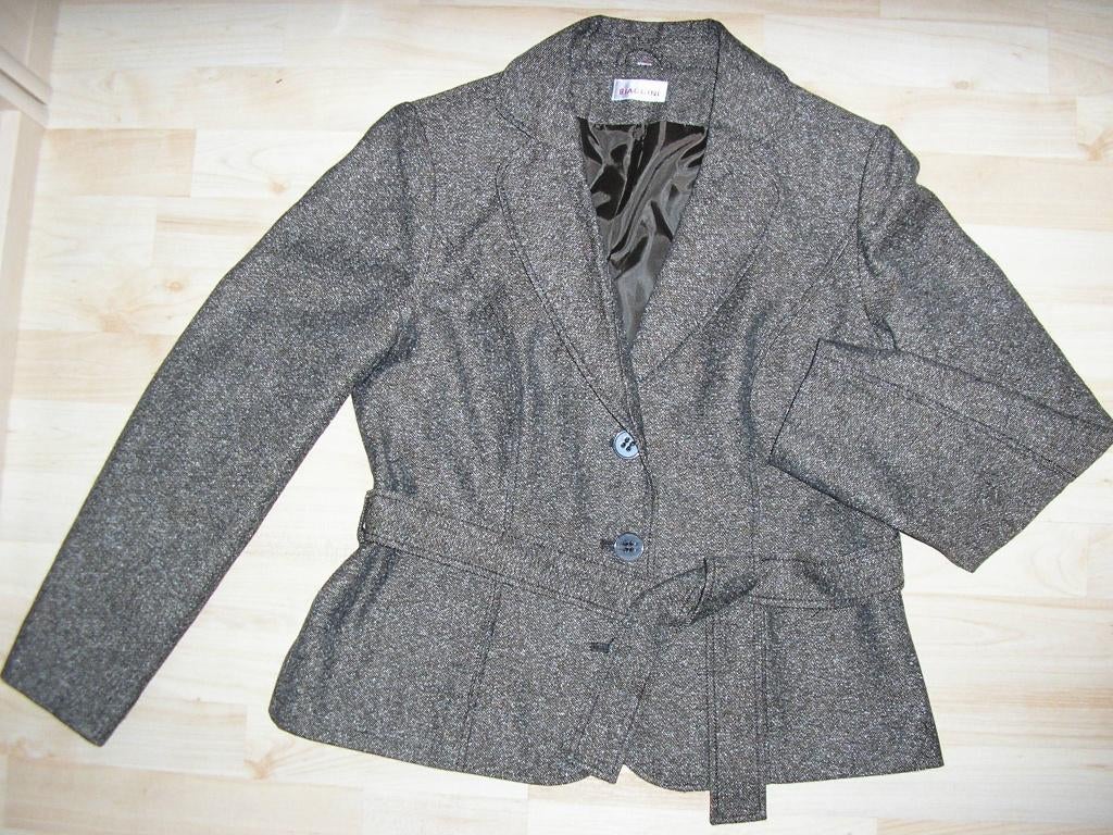Tweed jasje van Biaggini maat 42, Biaggini, Bruin, Maat 42/44 (L), Nieuw