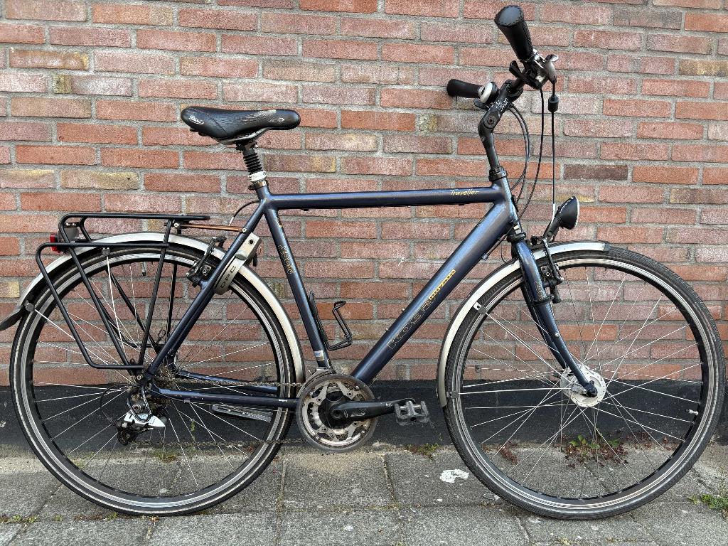 Koga Miyata Traveller H57 - Tubus - Shimano LX, Ophalen, 28 inch, Velgrem, Zo goed als nieuw