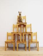 Houten vintage schoolstoel. Retro peuter/kleuter stoeltje, 6, Ophalen, O, O, Stoel(en)
