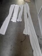 Vouwgordijn 5 stuks, Huis en Inrichting, Ophalen, Gebruikt, Crème, 100 tot 150 cm