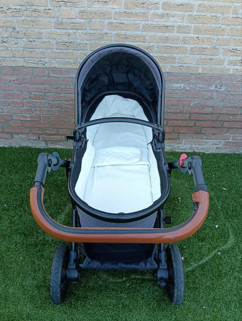 Slee kinderwagen 2-in-1 met grote mand, Kinderen en Baby's, Kinderwagens en Combinaties, Gebruikt, Combiwagen, Met reiswieg, Ophalen