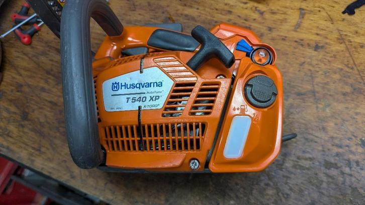 Husqvarna T540xp, Doe-het-zelf en Verbouw, Gereedschap | Zaagmachines, Gebruikt, Kettingzaag, 1200 watt of meer, 70 mm of meer