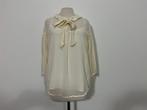 Twinset Simona Barbieri Silk Top | 100% Zijde | Crème | Mt S, Kleding | Dames, Twinset, Twinset, Overige kleuren, Nieuw