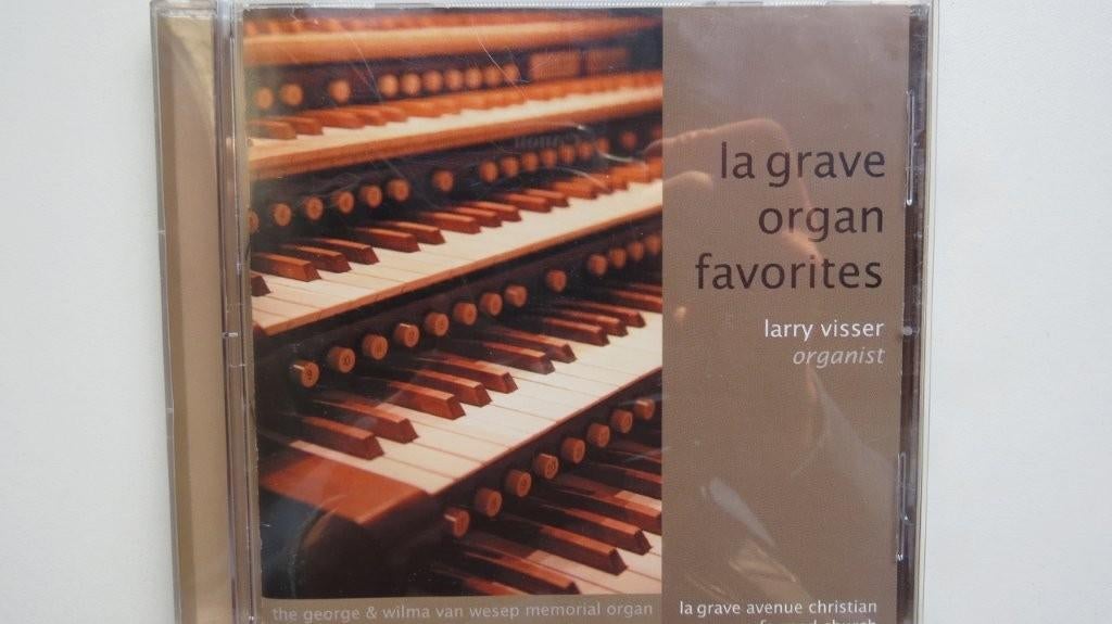 Cd orgel: La Grave organ favorites, Larry Visser, Ophalen of Verzenden, Classicisme, Zo goed als nieuw, Kamermuziek