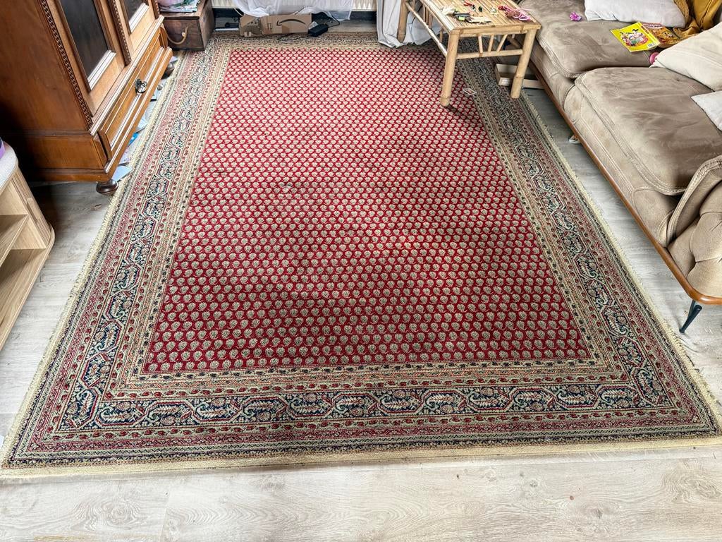 Rood Tapijt 3x2m met Oosters Patroon, Huis en Inrichting, Stoffering | Tapijten en Kleden, Ophalen, Gebruikt, 200 cm of meer, Rechthoekig