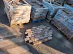 Oude gebakken klinkers op pallets.10 duimers, Tuin en Terras, Ophalen, Gebruikt, Keramiek, Klinkers