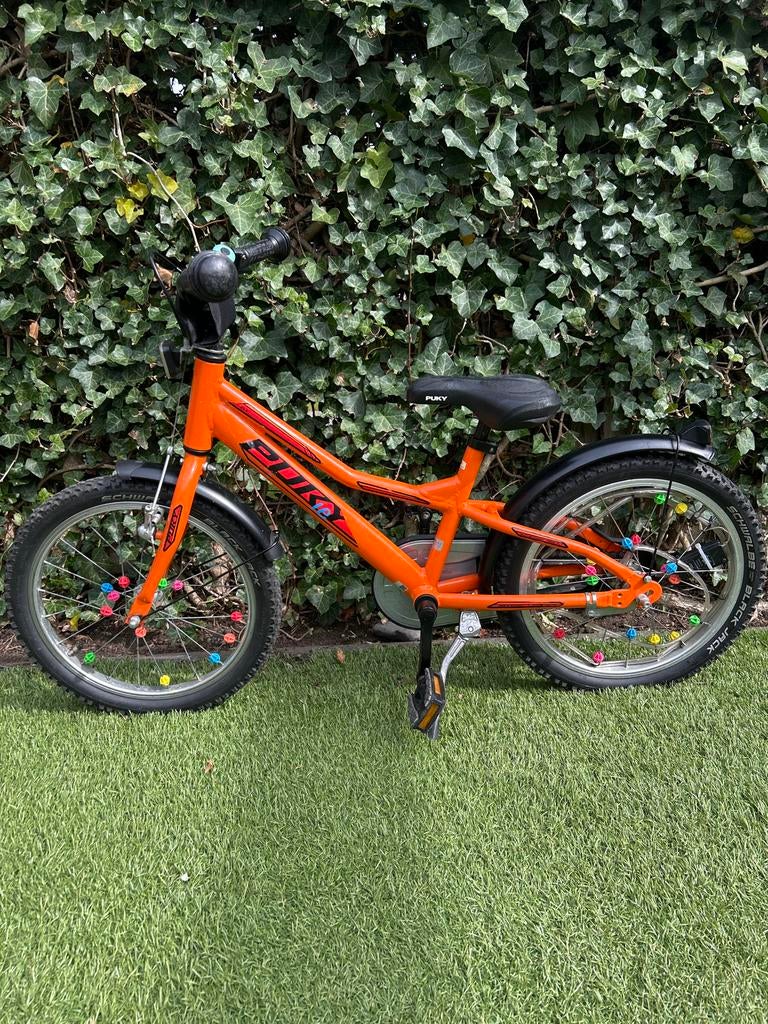 Puky kinderfiets oranje - jongensfiets stoere meisjesfiets, Fietsen en Brommers, Fietsen | Kinderfietsjes, Ophalen, Zo goed als nieuw