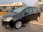Opel Zafira 1.8 Temptation. 7-PERSOONS, Auto's, Stof, Gebruikt, Zwart, 4 cilinders