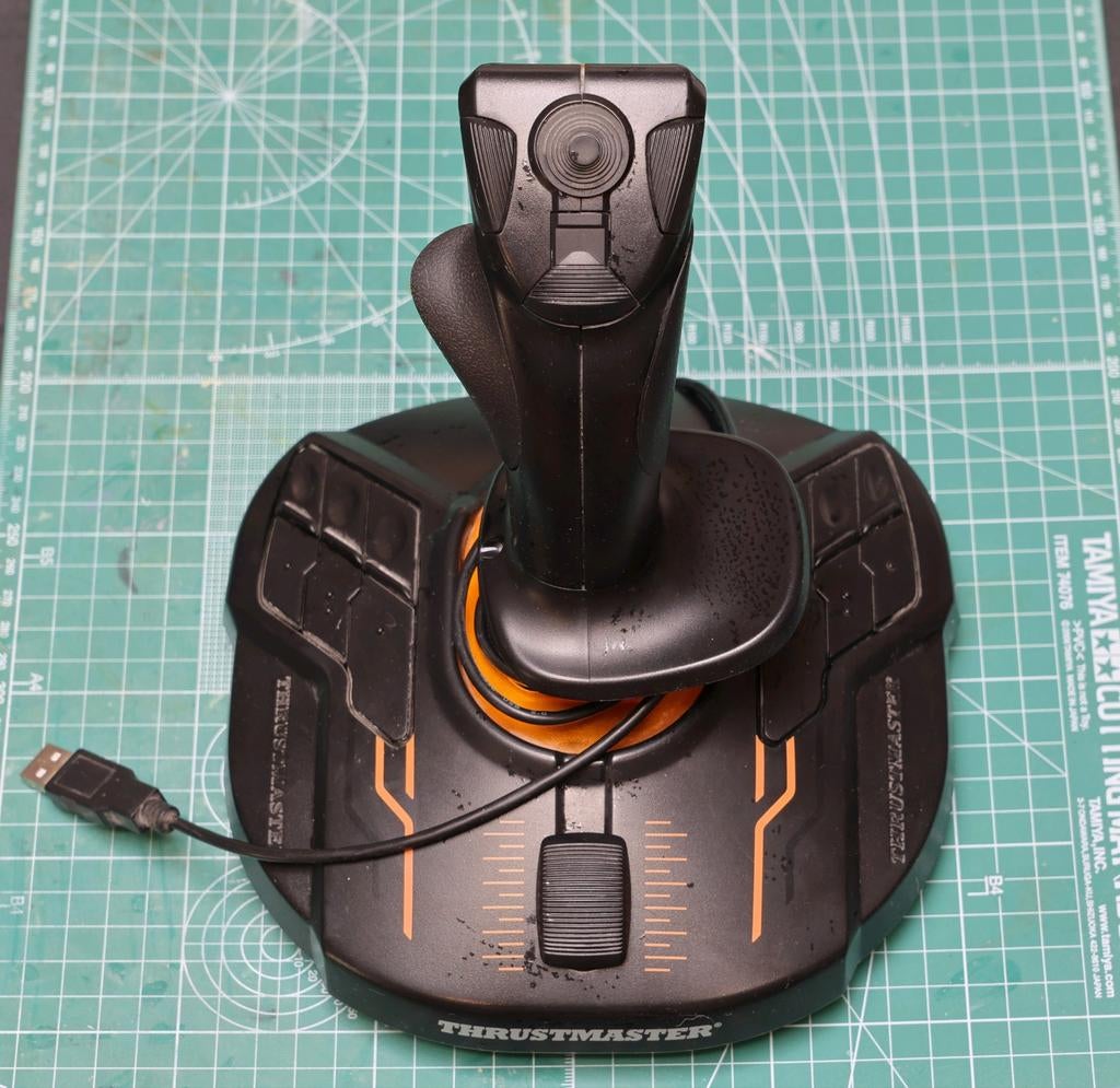 Thrustmaster T16000M FCS HOTAS Joystick, Computers en Software, Joysticks, Ophalen of Verzenden, Zo goed als nieuw, Thrustmaster