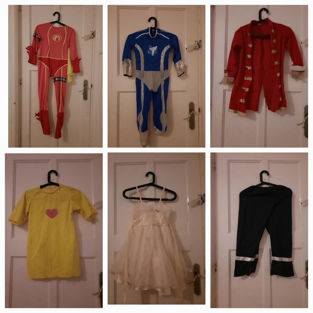 Leuke verkleedkleding zie tekst voor de maten, Kinderen en Baby's, Ophalen of Verzenden, Gebruikt, 122 t/m 128, Meisje