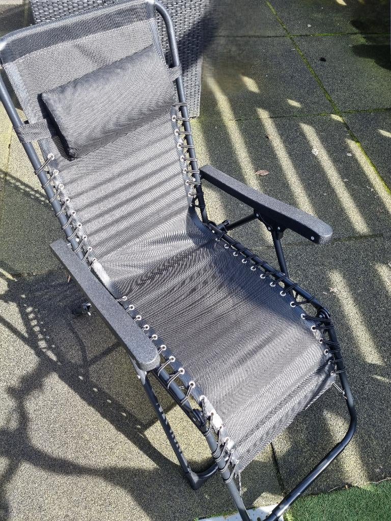 tuinstoel verstelbaar, Tuin en Terras, Tuinstoelen, Ophalen, Zo goed als nieuw, Verstelbaar