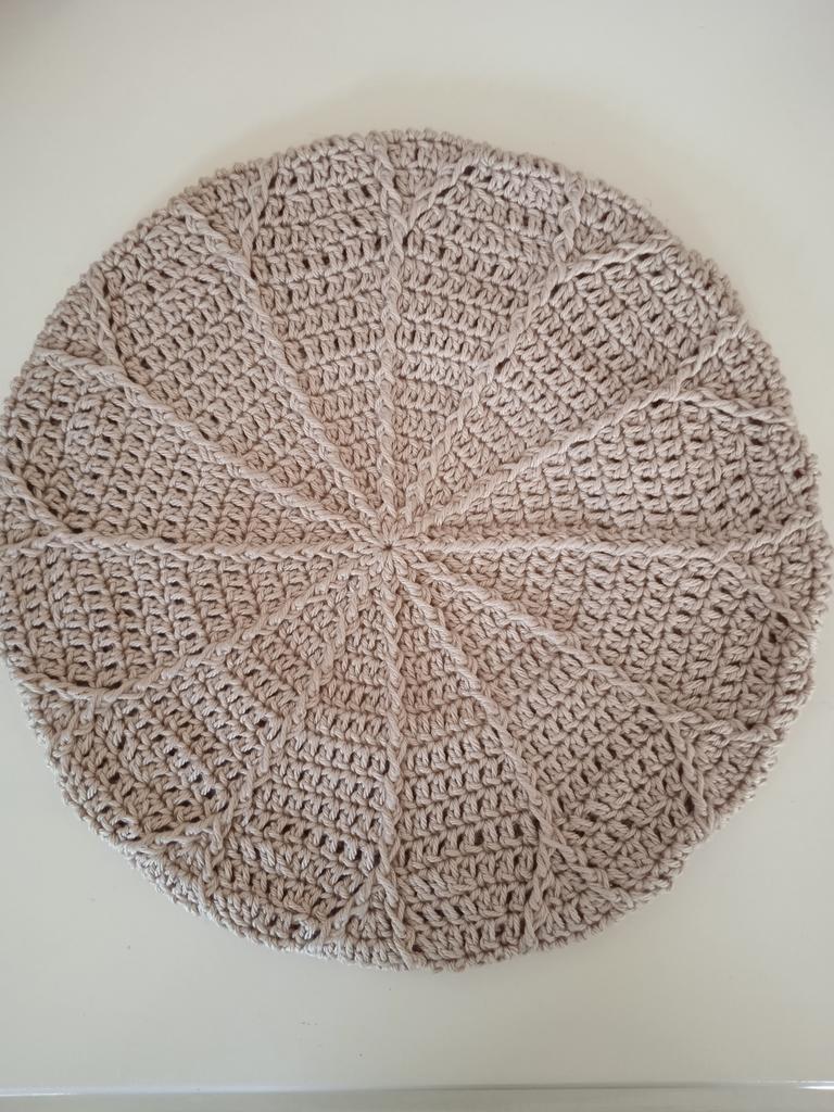 Baret, gehaakt/ de Haakboetiek, Ophalen of Verzenden, Nieuw, 55 cm (S, 6⅞ inch) of minder, Hoed