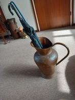 Koperen paraplu bak, Ophalen, Overige materialen