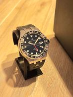 Maurice Lacroix GMT Venturer, Sieraden, Tassen en Uiterlijk, Horloges | Heren, Leer, Polshorloge, Zo goed als nieuw, Ophalen