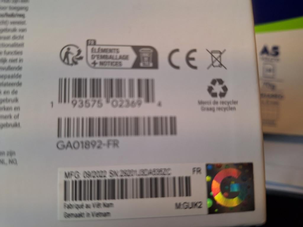 Google Nest Hub (Google GA01892), Ophalen of Verzenden