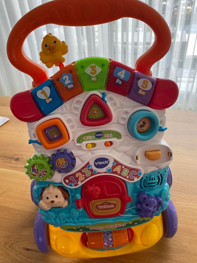 Z.G.A.N. 2 in 1 VTech loopwagen en educatief spel, Kinderen en Baby's, Speelgoed | Vtech, Ophalen of Verzenden, Zo goed als nieuw