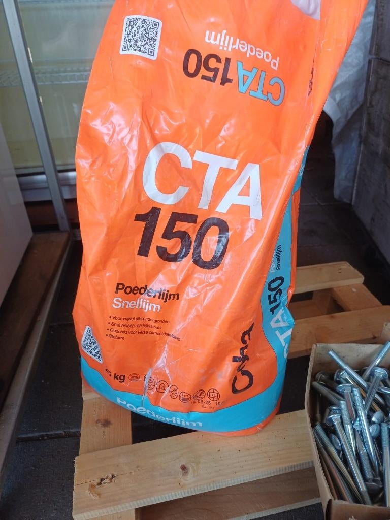 te koop rest coba cta 150 tegellijm, Overige materialen, Overige typen, Nieuw, Minder dan 20 cm