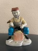 Vintage beeldje schoenmaker - Ambachtelijk vakmanschap, Ophalen of Verzenden, Zo goed als nieuw, Mens