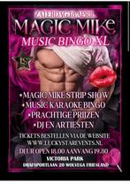 Magic Mike Bingo Wolvega, Tickets en Kaartjes, Drie personen of meer