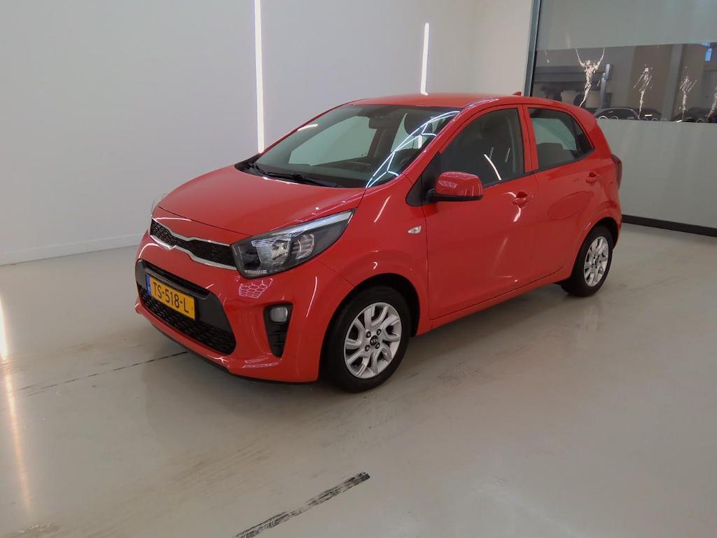 Kia Picanto 1.0 CVVT COMFORTPLUSLINE NAVIGATOR I APPLE CARPL, Voorwielaandrijving, Stof, Gebruikt, Start-stop-systeem