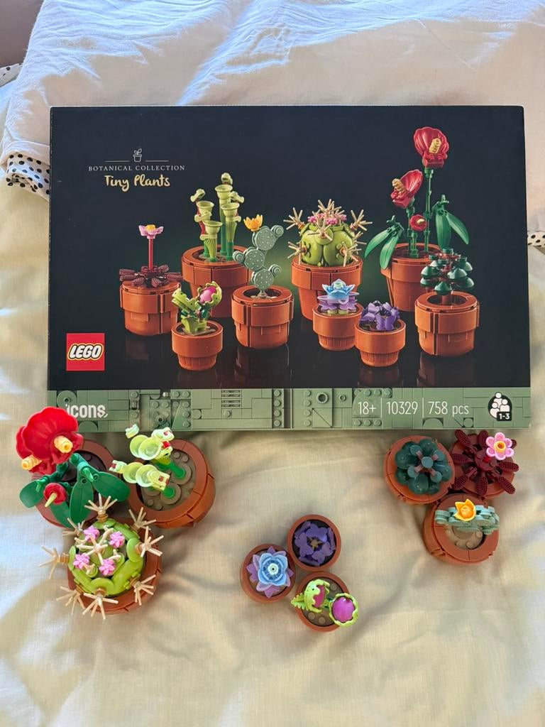 Lego Icons Tiny plants (botanical collection), Kinderen en Baby's, Speelgoed | Duplo en Lego, Ophalen of Verzenden, Gebruikt, Complete set