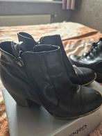 Zwarte korte enkellaarsjes - Maat 41, Zwart, Lage of Enkellaarzen, Ophalen of Verzenden, Onbekend