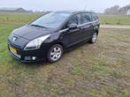 Peugeot 5008 1.6 VTI 7PL 2012 Zwart, Voorwielaandrijving, Stof, Zwart, 4 cilinders