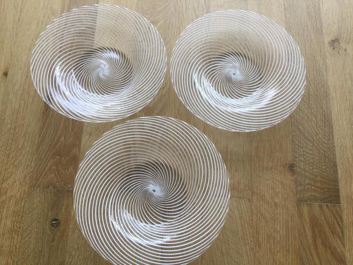 3 X Dino Martens Aureliano Toso Murano glaschaaltjes, Antiek en Kunst, Antiek | Glas en Kristal, Ophalen of Verzenden