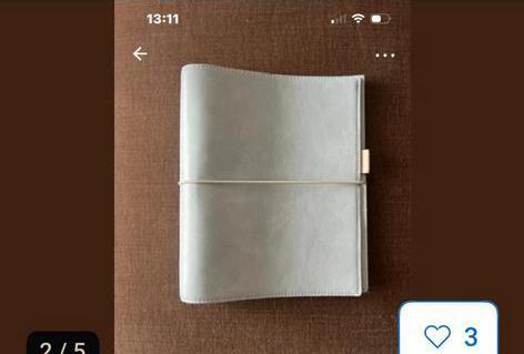 Leren  filofax organizer, Ophalen of Verzenden, Zo goed als nieuw