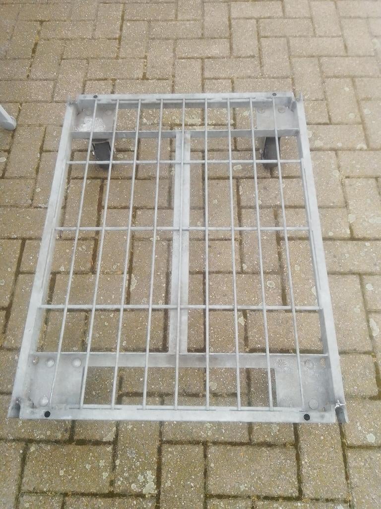 Rolkar rol container  transport kar, 100 liter of meer, Ophalen