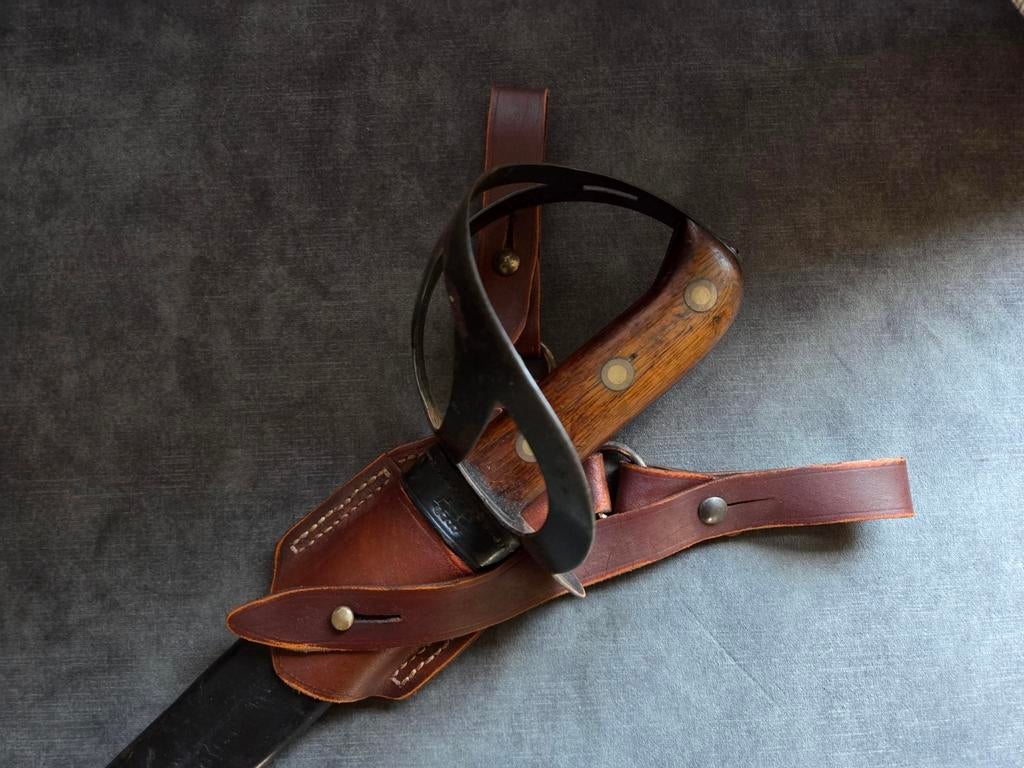 Repro Nederlandse Klewang Drager voor Officieren, Ophalen of Verzenden, Landmacht, Nederland, Mes of Dolk