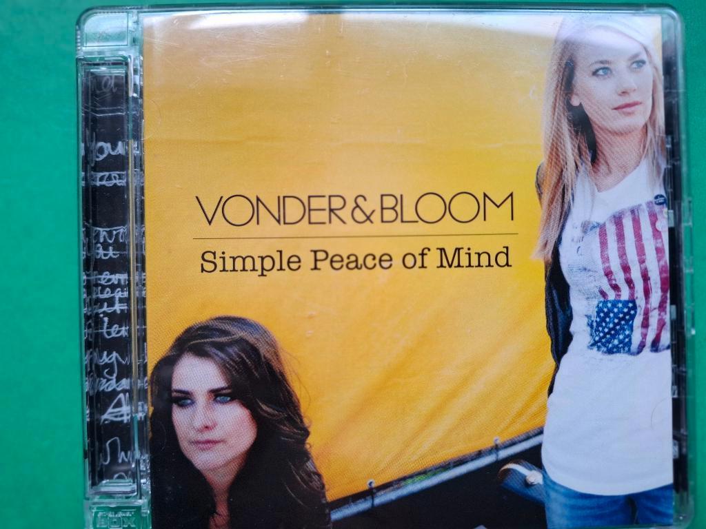 VONDER & BLOOM - SIMPLE PEACE OF MIND, Cd's en Dvd's, Cd's | Overige Cd's, Zo goed als nieuw, Ophalen of Verzenden