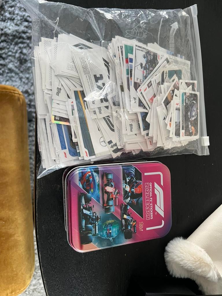 Max verstappen stickers 2021, Ophalen of Verzenden, Nieuw