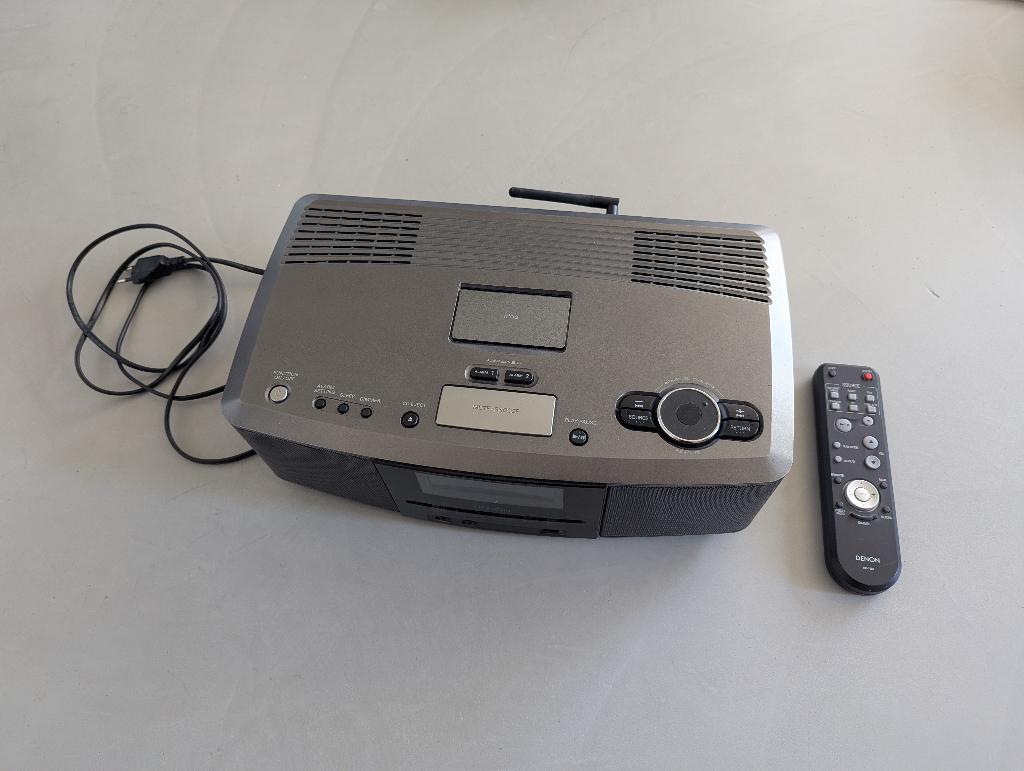 Denon S-52 mini hifi systeem, Ophalen, Gebruikt, Denon, MP3-aansluiting